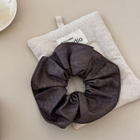 Thumbnail for 4 Piece PU Leather Elastic Hair Scrunchy