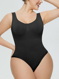 Thumbnail for Scoop Neck Wide Strap Shaping Bodysuit