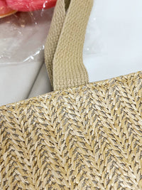 Thumbnail for Straw Woven Tote Bag