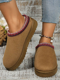 Thumbnail for Round Toe Platform Slippers