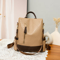 Thumbnail for PU Leather Backpack Bag