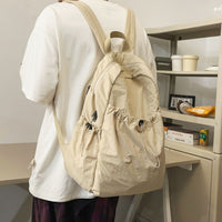 Thumbnail for Drawstring Nylon Backpack Bag