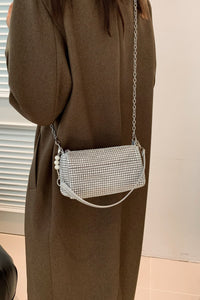 Thumbnail for Openwork Crossbody Bag with Removable Strap