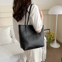 Thumbnail for Textured PU Leather Handbag