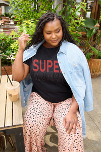 Thumbnail for Simply Love Full Size SUPERWOMAN Short Sleeve T-Shirt