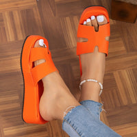 Thumbnail for Open Toe Wedge Sandals