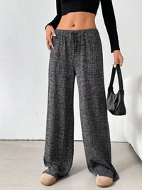 Thumbnail for Tied Striped Wide Leg Pants