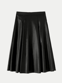 Thumbnail for High Waist Skirt with Zipper