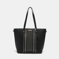 Thumbnail for Nicole Lee USA Studded Decor Tote Bag