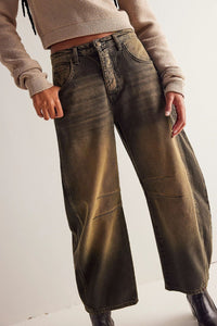 Thumbnail for Wide Leg Jeans with Pockets