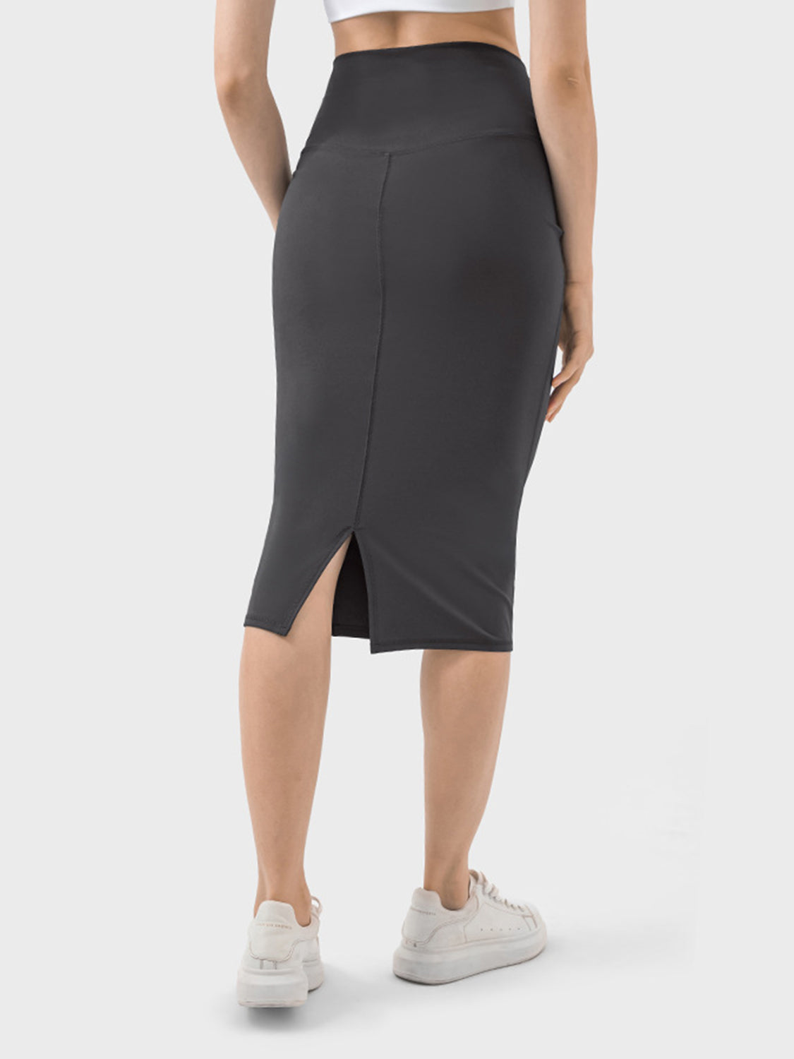 Slit Wrap Active Skirt