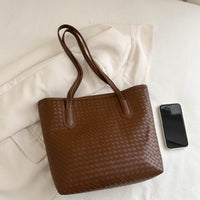 Thumbnail for Textured PU Leather Handbag