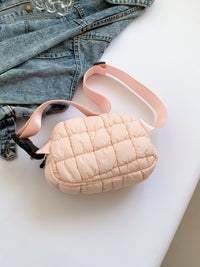 Thumbnail for Bubble Texture Adjustable Strap Crossbody Bag