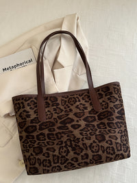 Thumbnail for Leopard Polyester Tote Bag