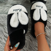 Thumbnail for Rabbit Ears Round Toe Slippers