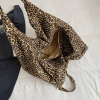 Thumbnail for Leopard Polyester Tote Bag