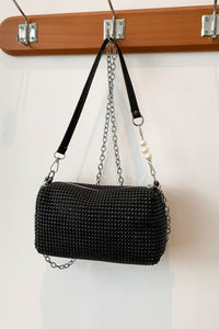 Thumbnail for Openwork Crossbody Bag with Removable Strap