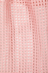 Thumbnail for Fame Pointelle Knit Crochet Tote Bag