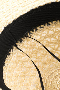 Thumbnail for Fame Wide Brim Straw Weave Sun Hat