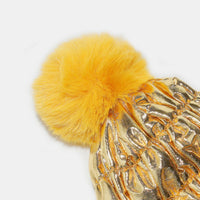 Thumbnail for Thermal Knit Hat with Pompom