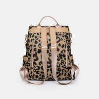 Thumbnail for Leopard PU Leather Backpack Bag