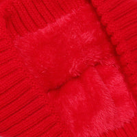 Thumbnail for Cable Knit Winter Hat with Pompom