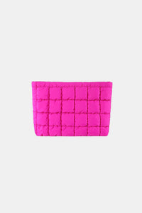 Thumbnail for Zenana Quilted Puffy Pouch Clutch Bag