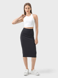 Thumbnail for Slit Wrap Active Skirt