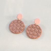Thumbnail for Soft Pottery Round Braided Earrings