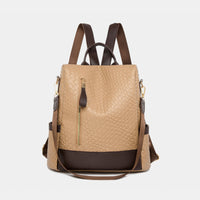 Thumbnail for PU Leather Backpack Bag