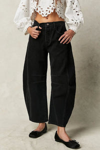 Thumbnail for Wide Leg Jeans with Pockets