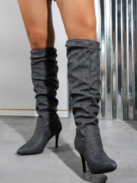 Thumbnail for Point Toe Stiletto Boots