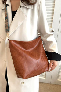 Thumbnail for Zenana Retro Pattern Vegan Leather Crossbody Bag