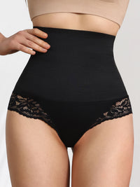 Thumbnail for Lace Detail High Waist Shaping Panty