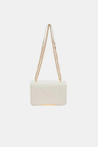 Thumbnail for Zenana Vegan Leather Chevron Crossbody Bag