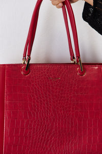 Thumbnail for David Jones Texture PU Leather Handbag