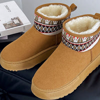 Thumbnail for Thermal Suede Platform Boots