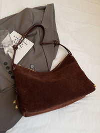 Thumbnail for Suede Large Shoulder Bag