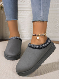 Thumbnail for Round Toe Platform Slippers