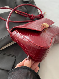 Thumbnail for PU Leather Texture Crossbody Bag