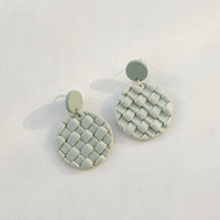 Thumbnail for Soft Pottery Round Braided Earrings