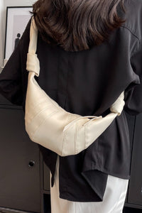 Thumbnail for Zenana Vegan Leather Croissant Crossbody Bag