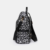 Thumbnail for Leopard PU Leather Backpack Bag