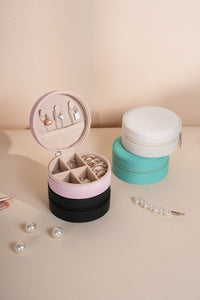 Thumbnail for PU Leather Jewelry Storage Box