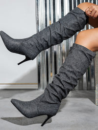 Thumbnail for Point Toe Stiletto Boots