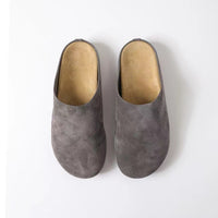 Thumbnail for Suede Round Toe Slip-Ons