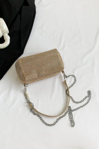 Thumbnail for Openwork Crossbody Bag with Removable Strap