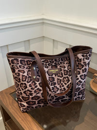 Thumbnail for Leopard Polyester Tote Bag