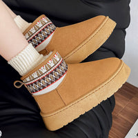 Thumbnail for Thermal Suede Platform Boots