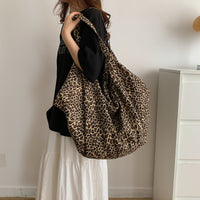 Thumbnail for Leopard Polyester Tote Bag